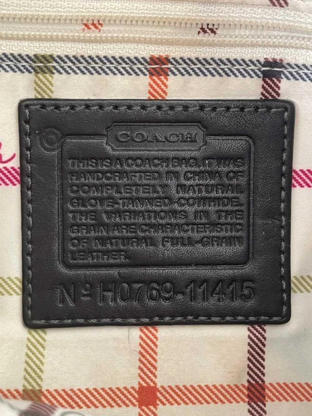 Coach bleecker bag